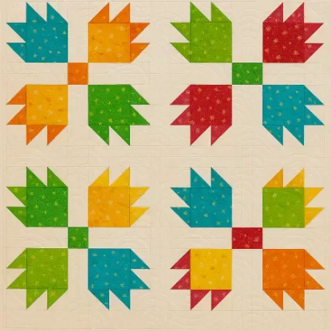 Bear Paw Quilt Pattern Bear Paw Quilt Pattern