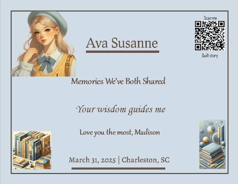 quilt label - ava susanne quilt label - ava susanne