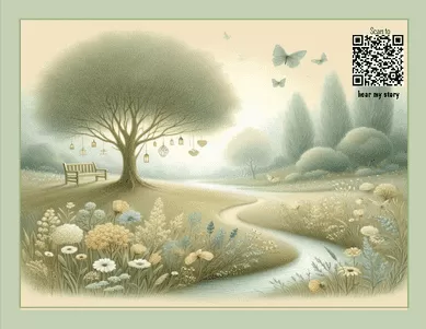 Quilt label - patchwork of memories Quilt label - patchwork of memories